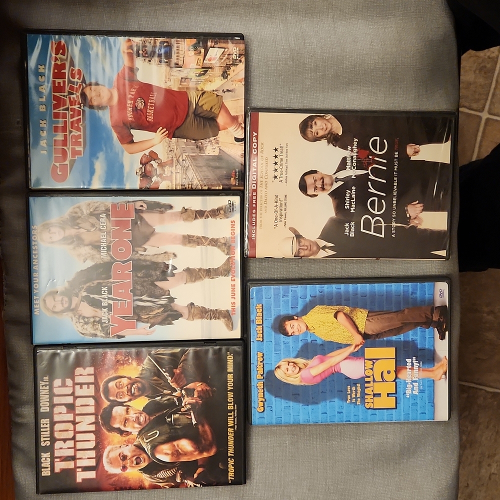 5 dvds